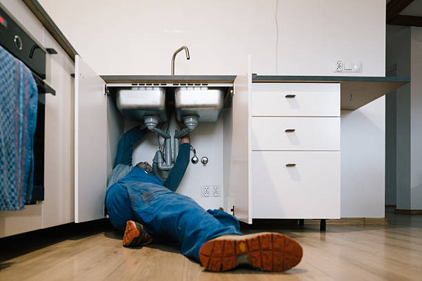 Professional Drain Cleaning technician working in Sutherlin, OR